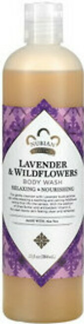 Nubian Heritage Lavender And Wildflowers Body Wash, 13 Oz