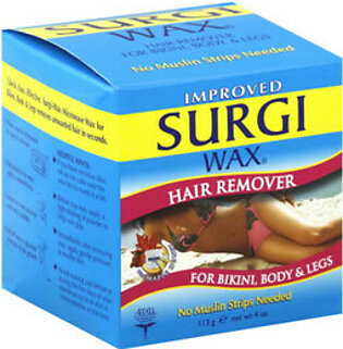 Surgi wax Hair Remover for Bikini, Body and Legs, 4 Oz