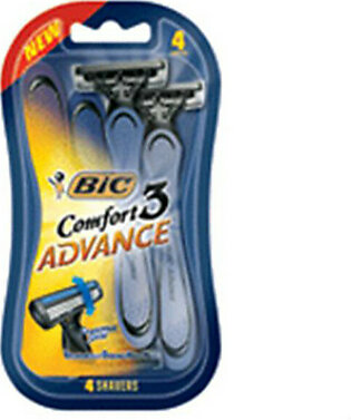 Bic Mens Comfort 3 Advanced Sensitive Skin Shaver - 4 Ea, 6 Pack
