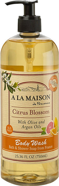 A La Maison Citrus Blossom Hydrating Body Wash, 25.36 Oz