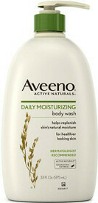 Aveeno Daily Moisturizing Body Wash Nourishing Oatmeal Liquid, 33 oz