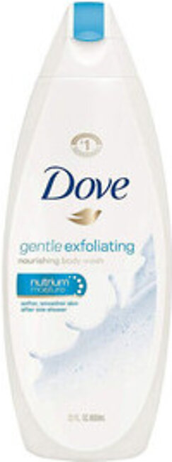 Dove Gentle Exfoliating Nourishing Body Wash, 22 Oz