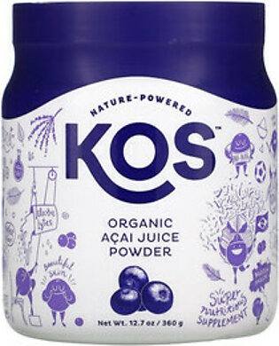 KOS Nature Powered Organic Acai Juice Powder, 12.7 Oz