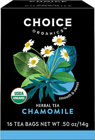 Choice Organics Teas Chamomile Herbal Tea - 16 Bags