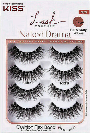 Kiss Lash Couture Naked Drama Eyelash, Multipack, 1 Ea