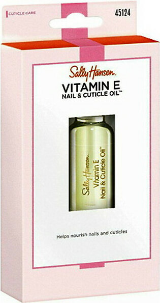 Sally Hansen Vitamin E Nail and Cuticle Oil, 0.45 Oz