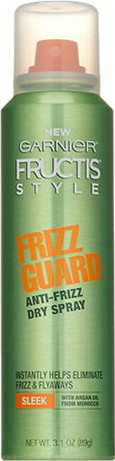 Garnier Fructis Style Frizz Guard Anti-Frizz Dry Spray, 3.1 Oz