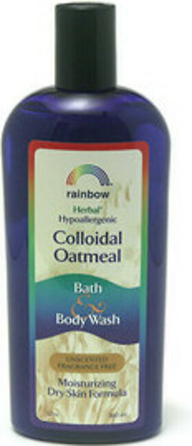 Rainbow Research Colloidal Oatmeal Unscented Bath And Body Wash, 12 Oz