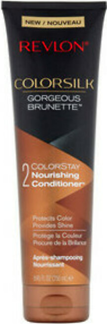Revlon ColorSilk Gorgeous Brunette 2 ColorStay Nourishing Conditioner, 8.45 Oz