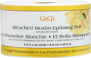 Gigi Natural Muslin Epilating Roll for All Soft Waxes 40 Yards, 1 Ea