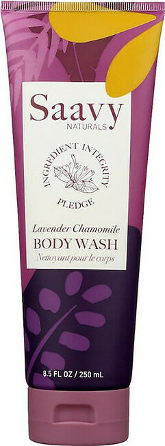 Saavy Naturals Body Wash, Lavender Chamomile, 8.5 Oz