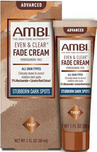Ambi Even And Clear Advanced Fade Cream, 1 Oz