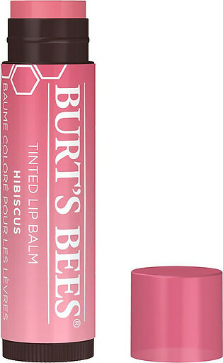 Burts Bees Tinted Lip Balm, Hibiscus, 0.15 Oz