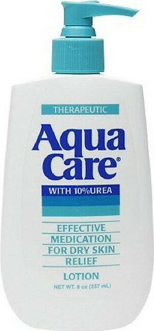 Aqua Care Lotion For Dry Skin, With 10% Urea, 8 Oz, 2 Pack