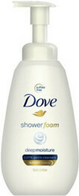 Dove Shower Foam Deep Moisture Body Wash, 13.5 Oz