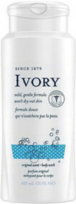 Ivory Body Wash Original Free of Dyes, 21 Oz