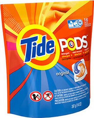 Tide Pods Original Liquid Laundry Detergent 16 count, 6 Pack