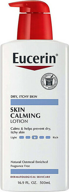 Eucerin Skin Calming Body Lotion for Dry and Itchy Skin - 16.9 fl oz