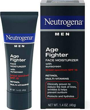 Neutrogena Age Fighter Face Moisturizer For Men With Spf 15 - 1.4 Oz