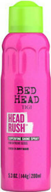 TIGI Bed Head Head Rush Superfine Shine Spray, 5.3 Oz