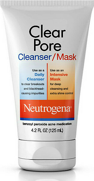 Neutrogena Clear Pore Cleanser/Mask - 4.2 Oz