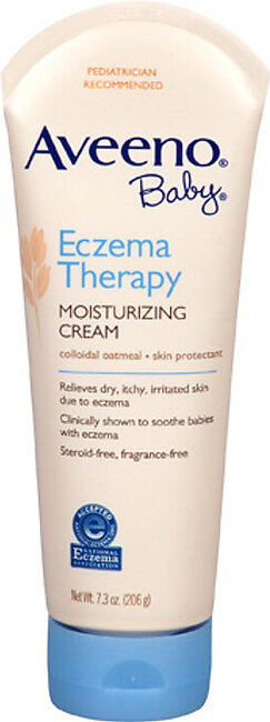 Aveeno Baby Eczema Therapy Moisturizing Cream For Dry Skin, 7.3 oz
