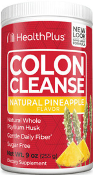Health Plus Colon Cleanse with Stevia Refreshing Pineapple Flavor, 9 oz