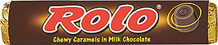 Hersheys Rolo Chewy Caramels In Milk Chocolate Bars, 1.7 Oz, 36 Packs