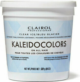 Clairol Kaleidocolors Clear Ice Powder Lightener Tub for All Hair, 8 Oz