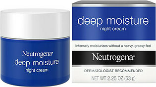 Neutrogena Deep Moisture Night Cream - 2.25 Oz