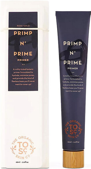 The Organic Skin Co Primp N Prime Sun kissed Tinted Makeup Primer, 2.02 Oz