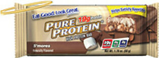 Pure Protein High Protein Double Layer Bar, Smores - 1.76 Oz/Bar, 6 Ea