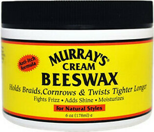 Murrays Beeswax Hair Cream For Health Of Scalp And Hair, 6 Oz