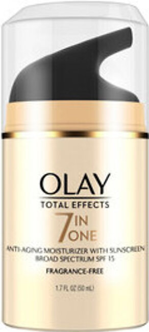 Olay Total Effects Advanced Anti Aging Moisturizer with Spf 15, 1.7 Oz