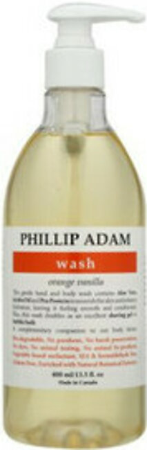 Phillip Adam Hand and Body Wash, Orange Vanilla, 13.5 Oz