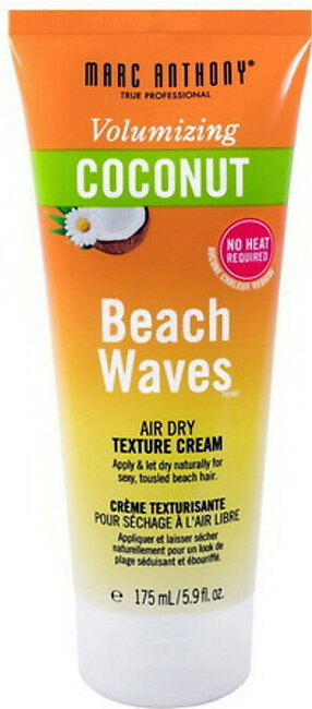 Marc Anthony Volumizing Coconut Beach Waves Hair Texture Cream, 5.9 Oz