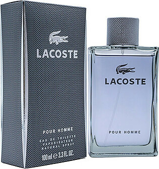 Lacoste Pour Homme Cologne by Lacoste EDT Spray for Men, 3.3 Oz