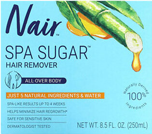 Nair Hair Remover Wax, Spa Sugar, 8.5 Oz