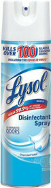 Lysol Disinfectant and Antibacterial Spray, Crisp Linen Scent, 19 Oz