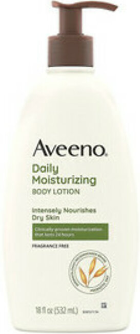 Aveeno Daily Moisturizing Body Lotion with Soothing Oat and Rich Emollients, 2.5 Oz