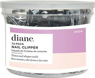 Diane Stainless Steel Nail Clippers Tub, 72 Ea