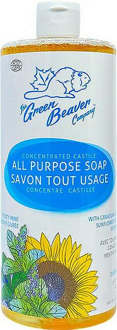 Green Beaver All Purpose Liquid Soap, 33.4 Oz
