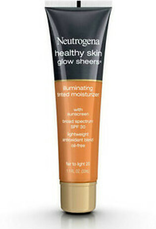 Neutrogena Healthy Skin Glow Sheers Natural Radiant Look Spf 30, Medium To Tan 1.1 Oz - 1 Ea