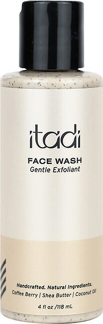 Itadi Face Wash Gentle Exfoliant, 4 Oz