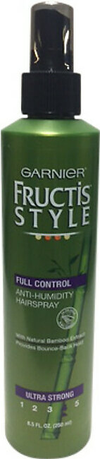 Garnier Fructis Style Full Control Hairspray, Non-Aerosol, Ultra Strong, 8.5 Oz