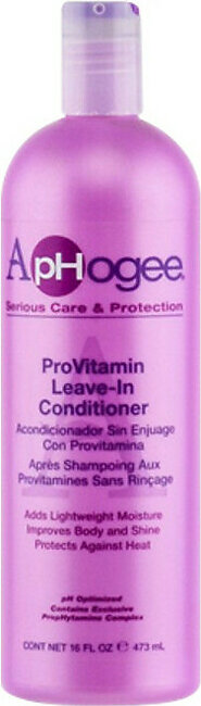 Aphogee Pro Vitamin Leave In Hair Conditioner, 16 Oz