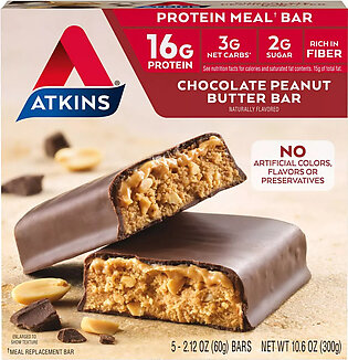 Atkins Advantage Chocolate Peanut Butter Bar, 2.12 Oz