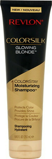 Revlon colorsilk Glowing blonde Colorstay MOisturizing Shampoo, 8.45 Oz