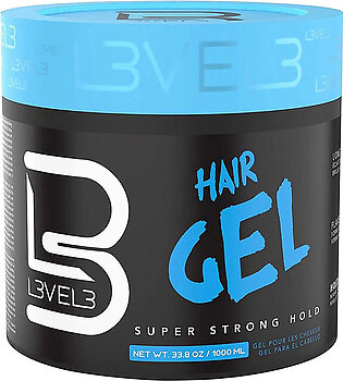 Level3 Super Strong Hold Hair Gel, 33.8 Oz
