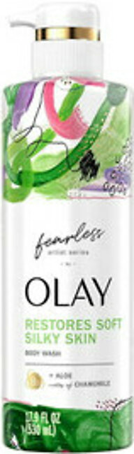 Olay premium body wash, fearless artist, 17.9 Oz